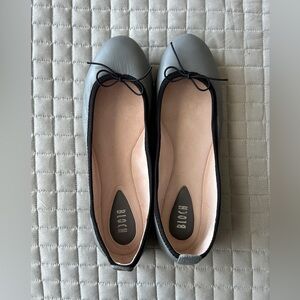 New! Bloch “Nashira” Gray Ballet Flats